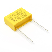 Capacitor de filme de polipropileno X2 metalizado